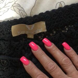 Beach  Black Lace Pants